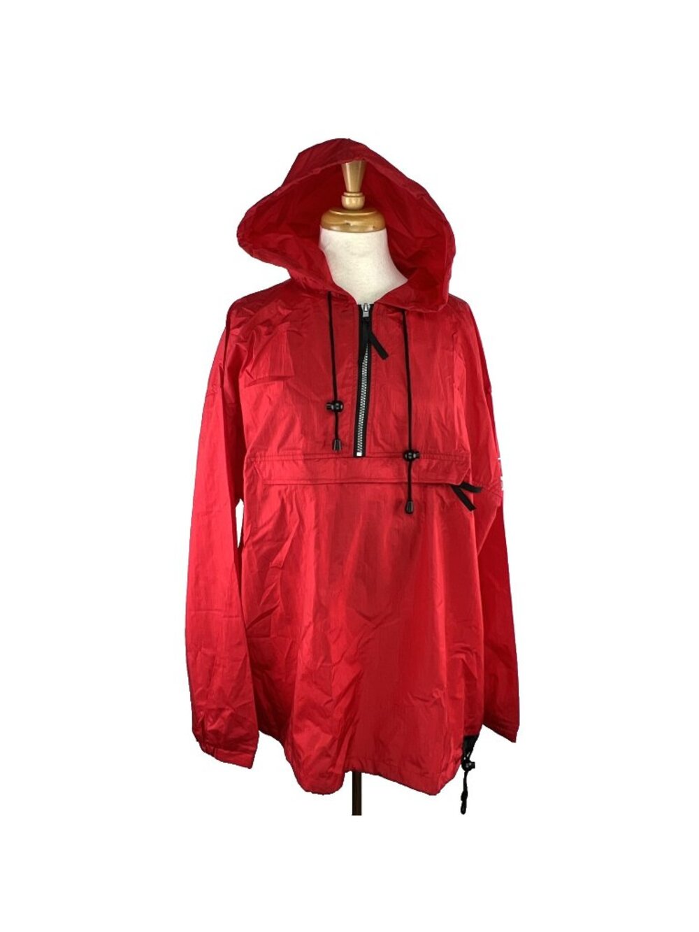 NOS Vintage M Marlboro Unlimited Red Pullover Windbreaker Jacket Packable 90’s